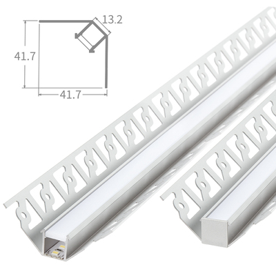 DP04 in corner flush mounted LED linear light